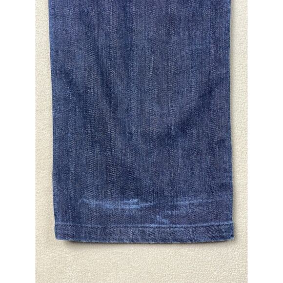 7 For All Mankind Jeans Mens 33 Blue The Straight Denim Casual Workwear Adult - Picture 13 of 14